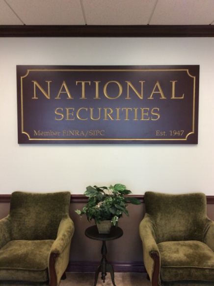 Lobby Sign Design / Installation in Boca Raton, FL