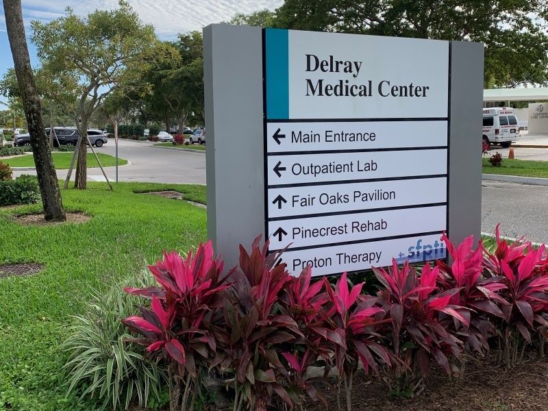 Hospital Signs - Outdoor Wayfinding Signs by Sign Partners in Boca Raton, FL