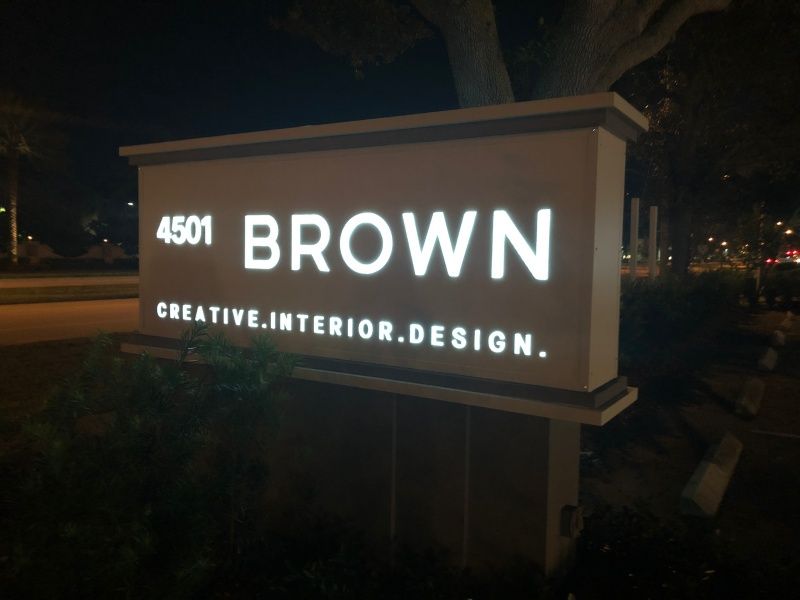 Benefits of Illuminated Monument Sign - Sign Partners, Boca Raton FL