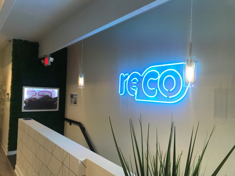 Illuminated Reception Sign - Sign Partners Boca Raton