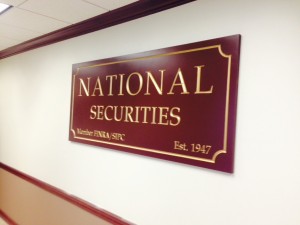 Custom Lobby Sign in Boca Raton, FL