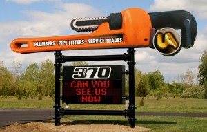 Visibility Business Sign
