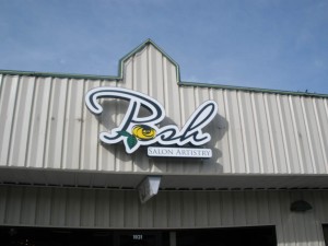 Font Business Sign