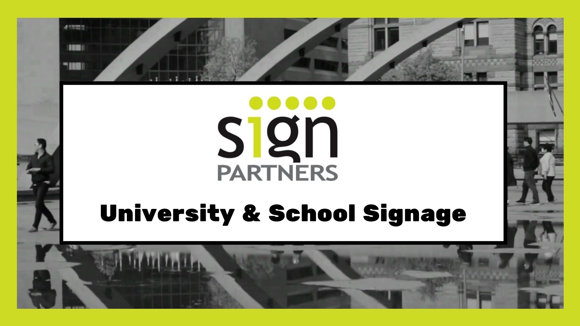 Boca Raton, FL - University Signage & School Signage to inspire students