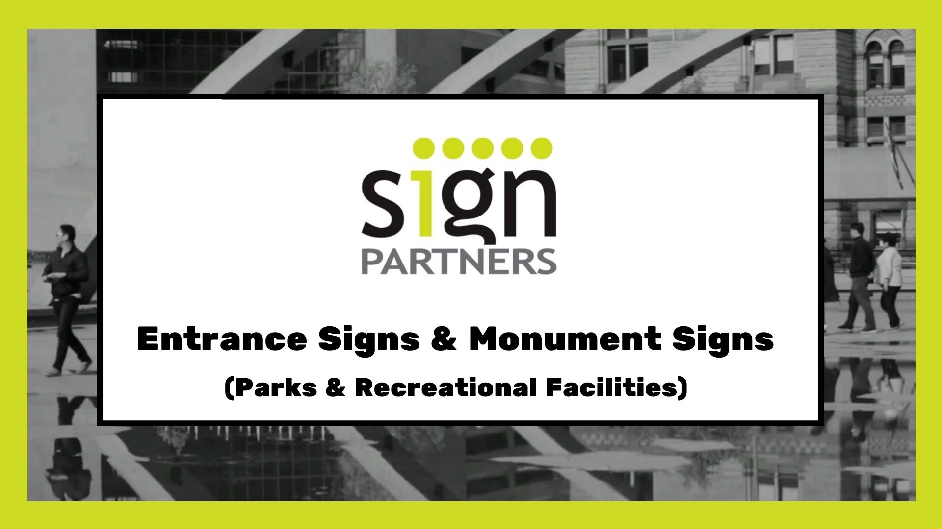 Boca Raton, FL - Entrance Signs & Monument Signs for Parks & Recreation