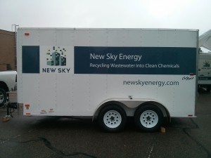 Matching trailer graphics