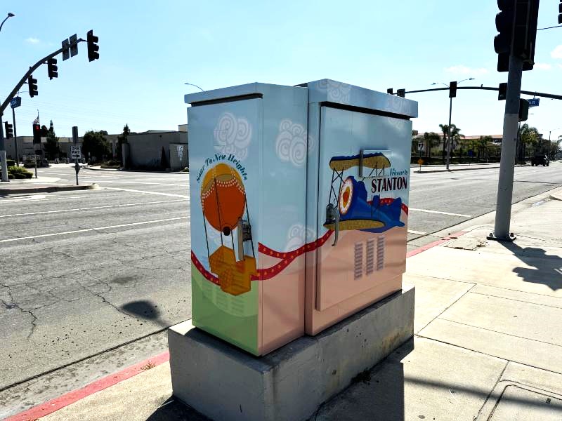 Vinyl wraps for elextrical boxes for municipalities in los angeles, ca