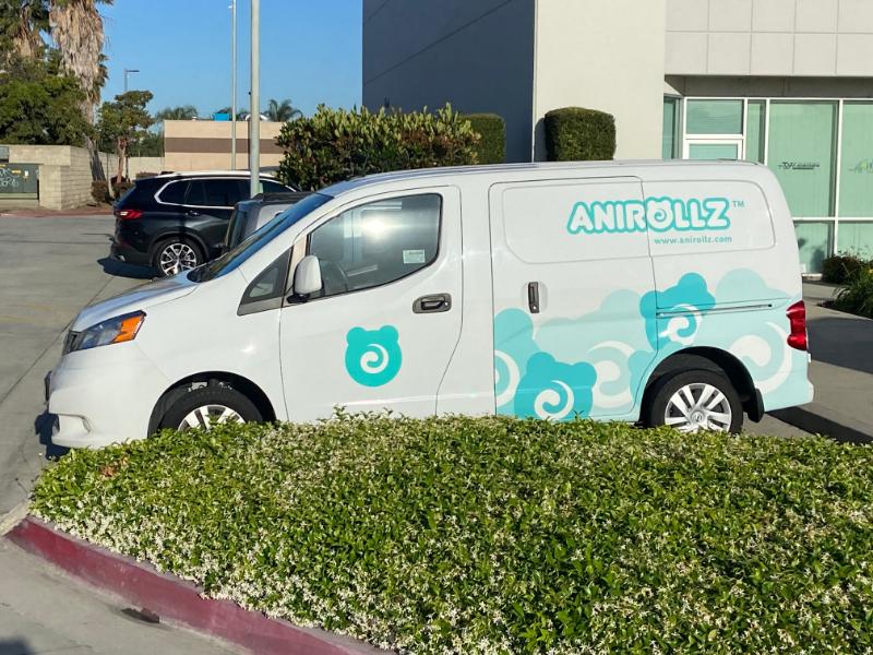 city van decals and graphics in los angeles, ca