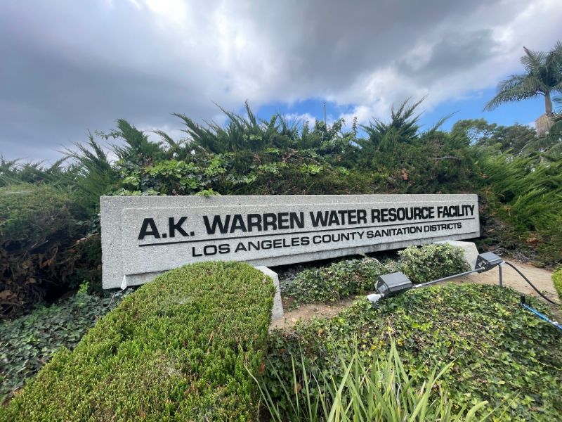 3D aluminum lettering for monument signs in carson, ca