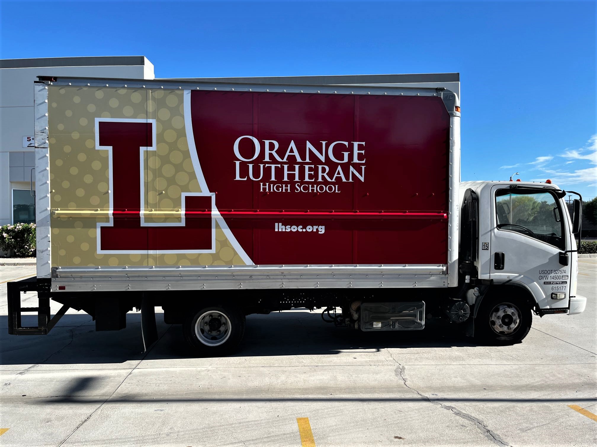 Box Truck Wraps Advertise for Businesses in Orange County California
