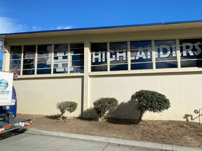 fence banners for schools in Orange County CA