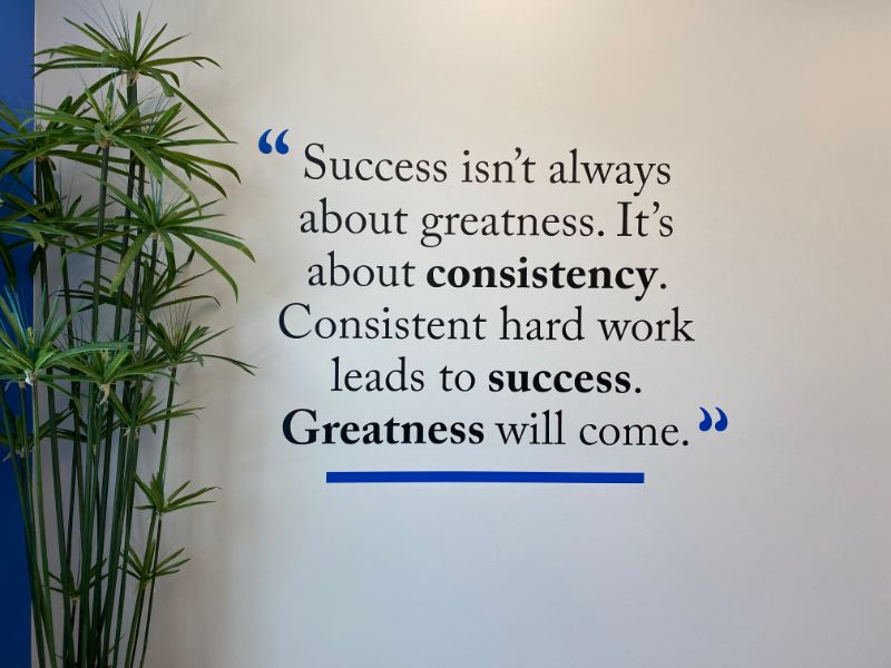 Mission, Vision, and Values Wall Signs for Offices in Orange County CA!