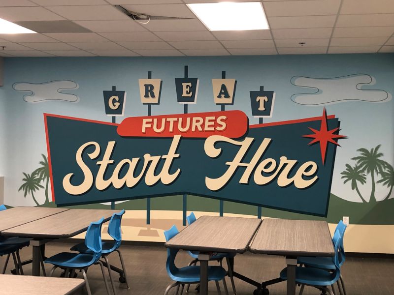 themed wall murals in Costa Mesa