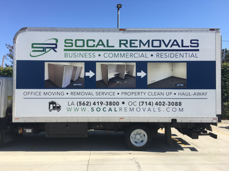 Box Truck Graphics for Hawaiian Gardens CA