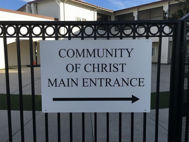 Wayfinding Signs for Faith Communities in Orange County CA