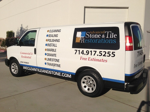 Vehicle Vinyl Lettering Orange County