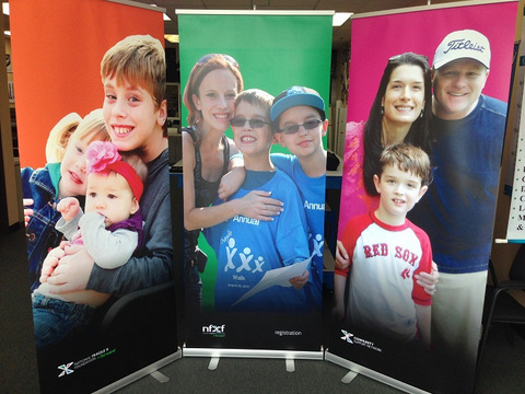 Retractable banner stands Orange County CA