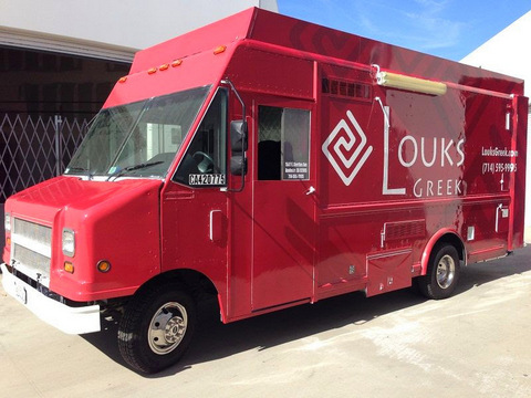Catering truck wraps and graphics Orange County