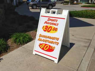 Sidewalk Signs Orange County
