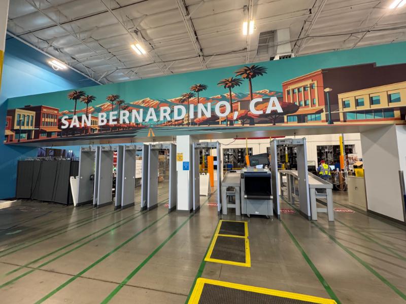warehouse wall graphics in san bernardino, ca