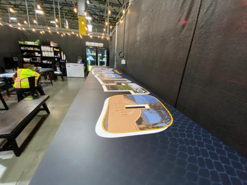 custom vinyl wraps for tables in los angeles, ca