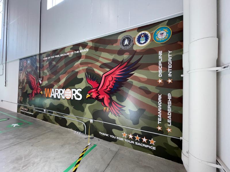 wall wraps and graphics for warehouses in riverside, ca