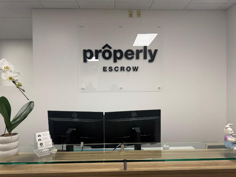 acrylic logo wall signs for offices in chino, ca
