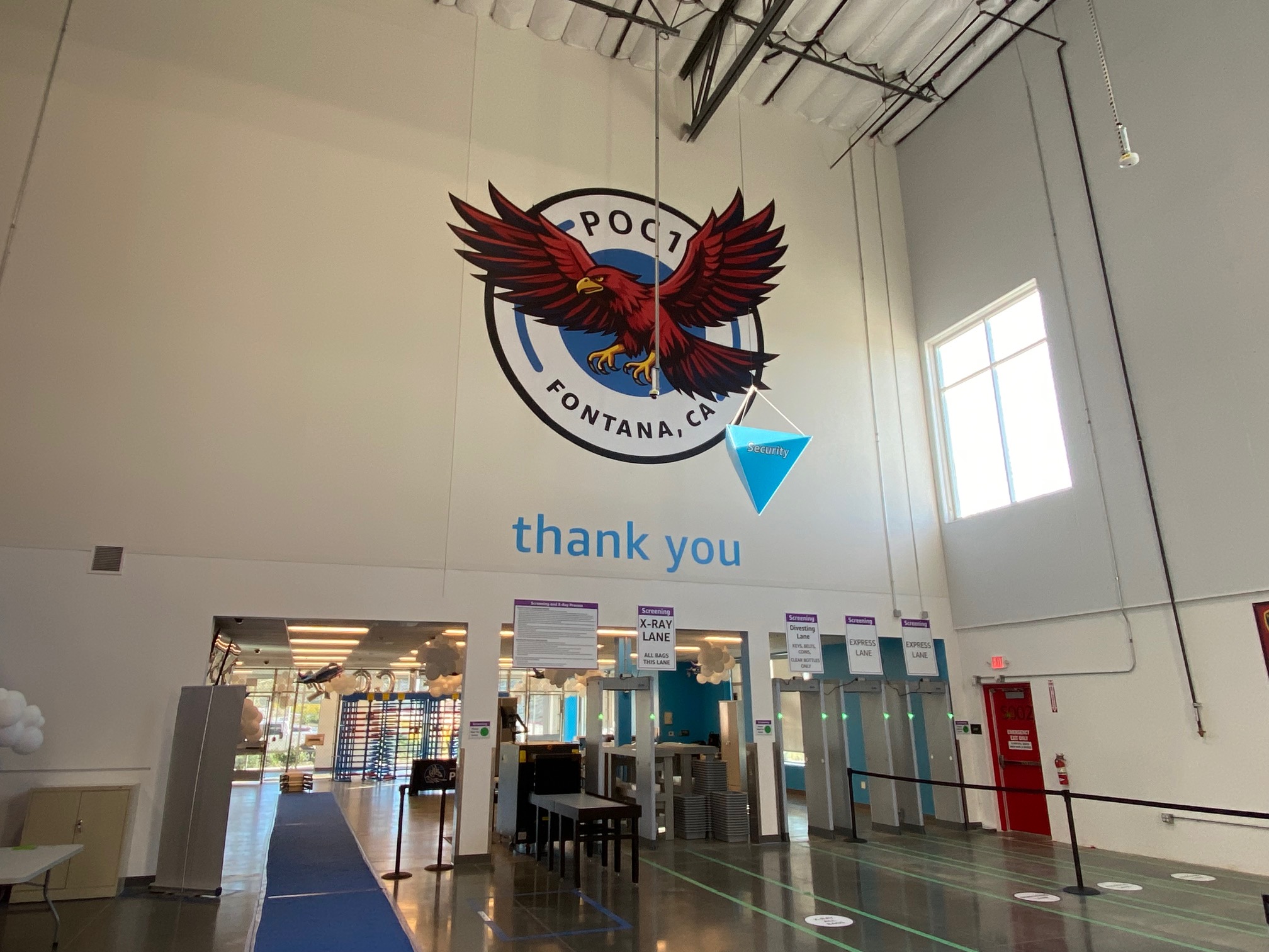 huge wall decals for warehouses in fontana, ca