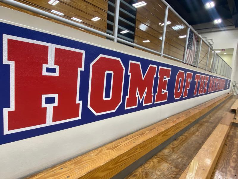 wall graphics on rough surfaces for schools in los angeles, ca