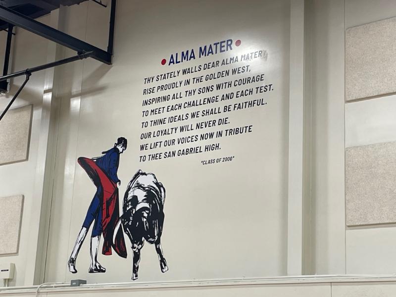 decals and lettering for gym walls in los angeles, ca