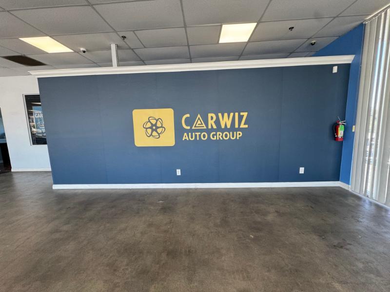 auto showroom wall graphics in whittier, ca
