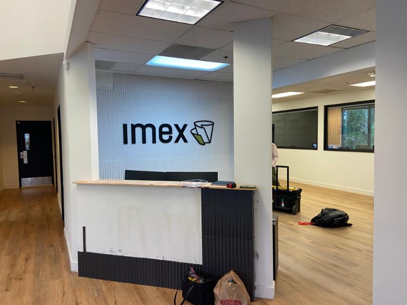 dimensional logo signs made from acrylic in irvine, ca