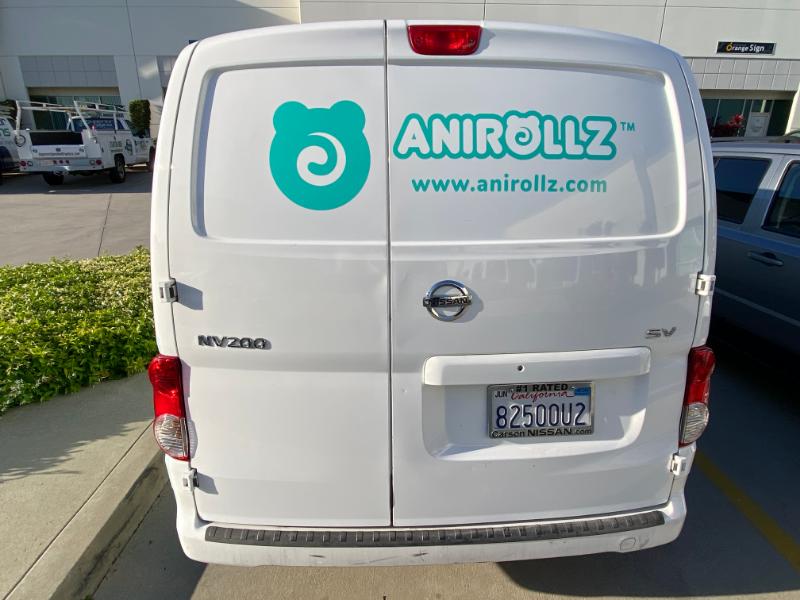 3M premium vinyl graphics for commercial vans