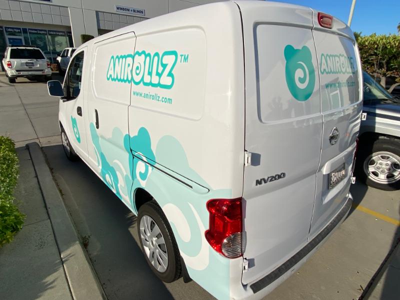 custom commercial van decals and vinyl graphics in los angeles, ca