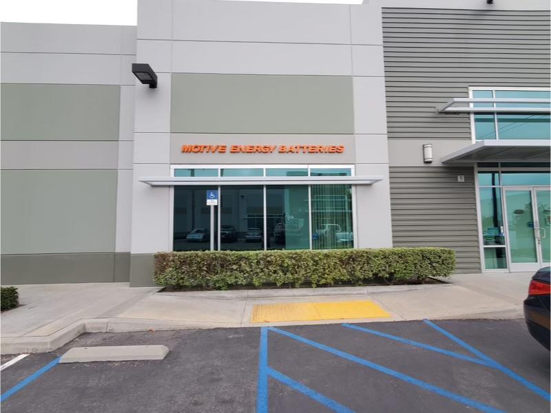 aluminum building lettering in fullerton, ca