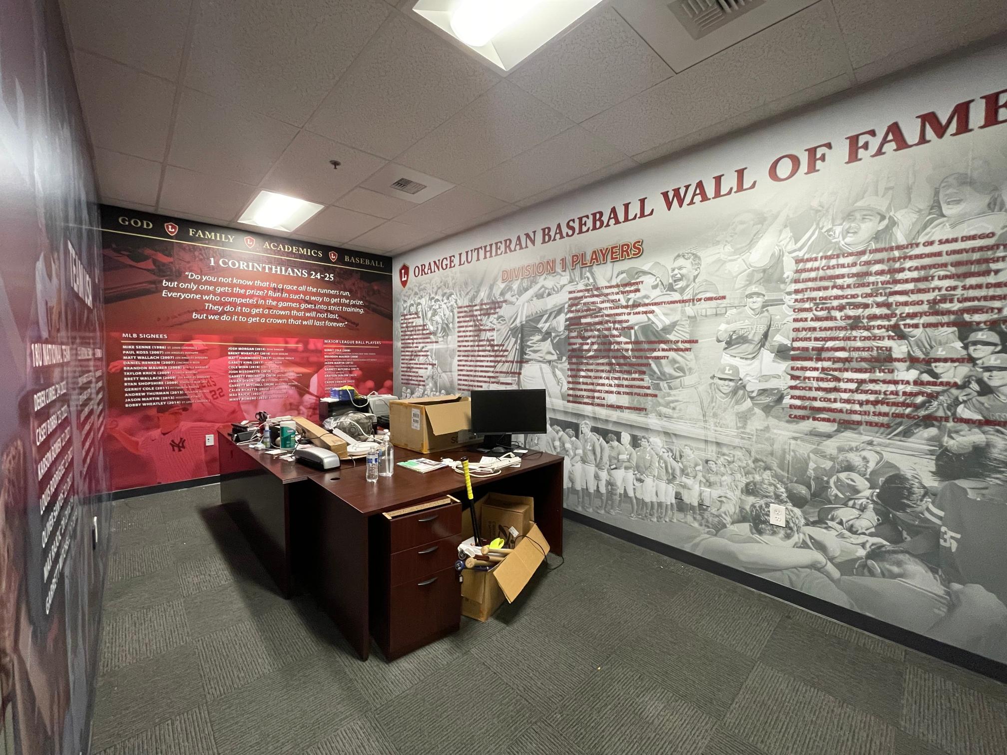 wall of fame wall graphics in orange county, ca