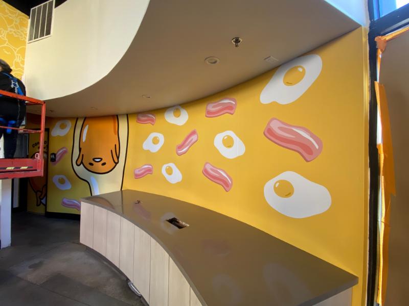 restaurant wall graphics in buena park, ca