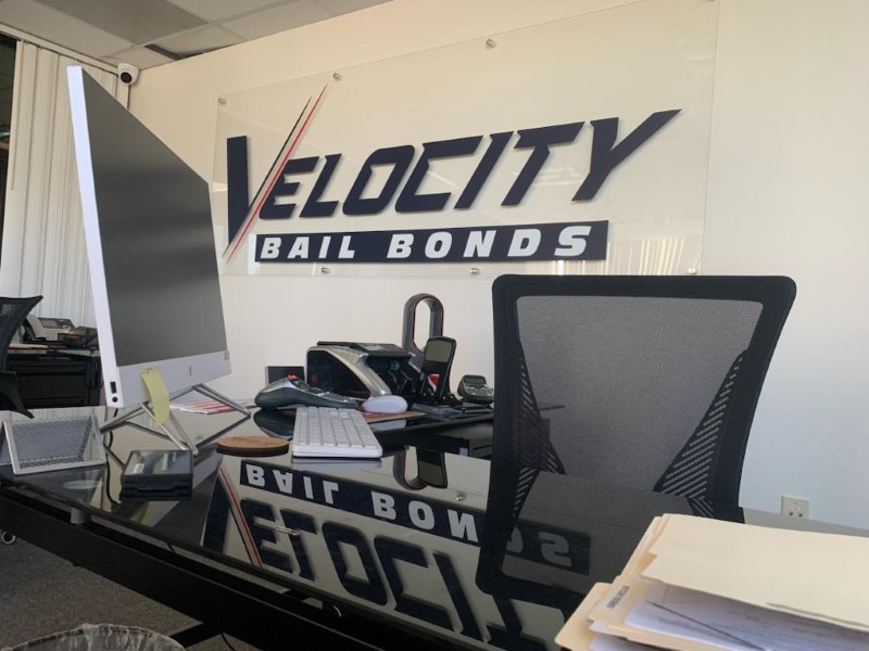 clear acrylic wall logo signs in orange county, ca