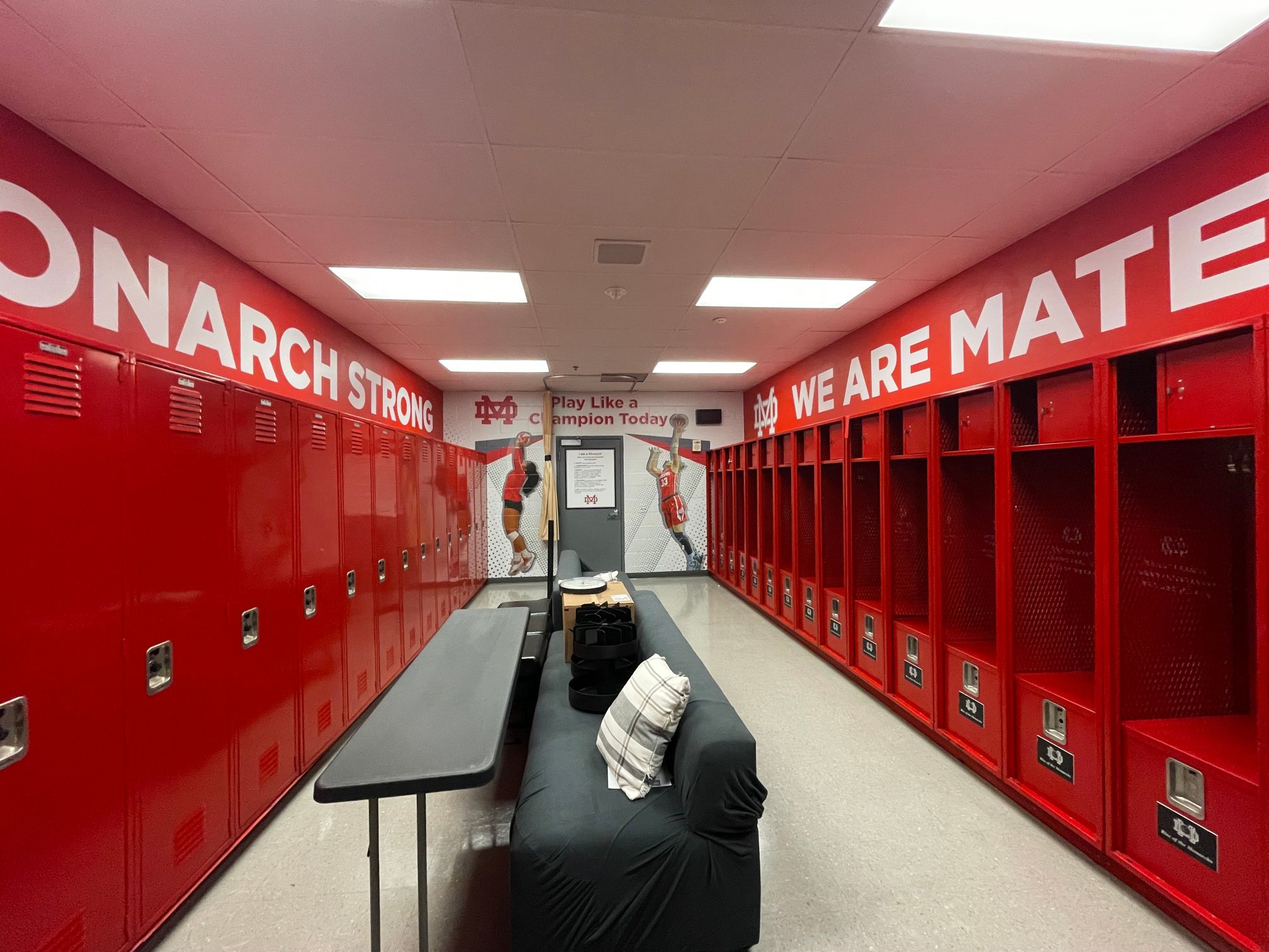 locker room wall graphics in orange county, ca