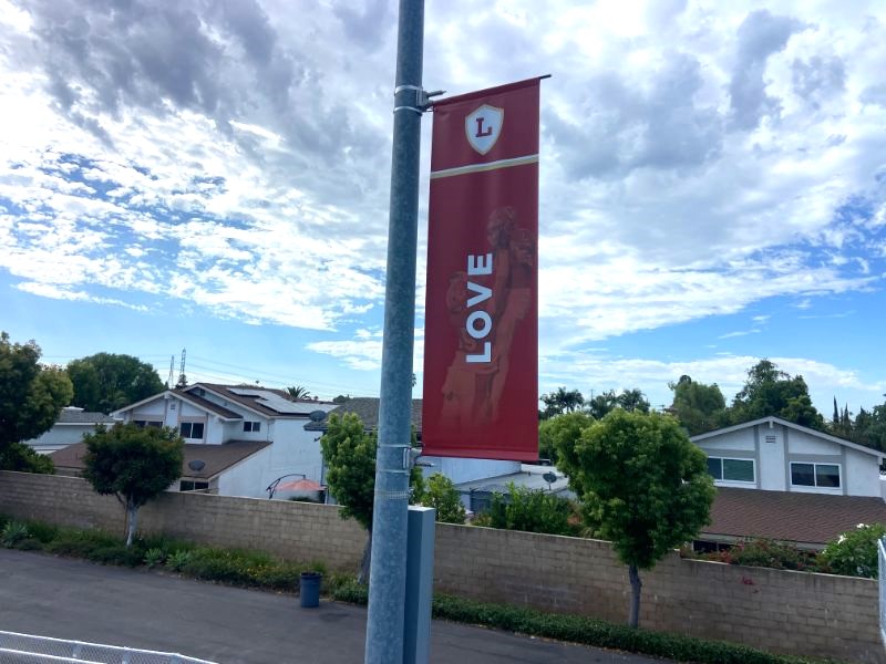 light pole banners in orange county, ca
