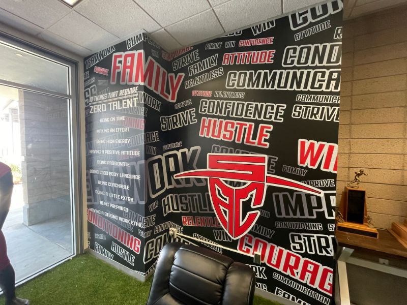 custom word wall graphics for schools in santa ana, ca