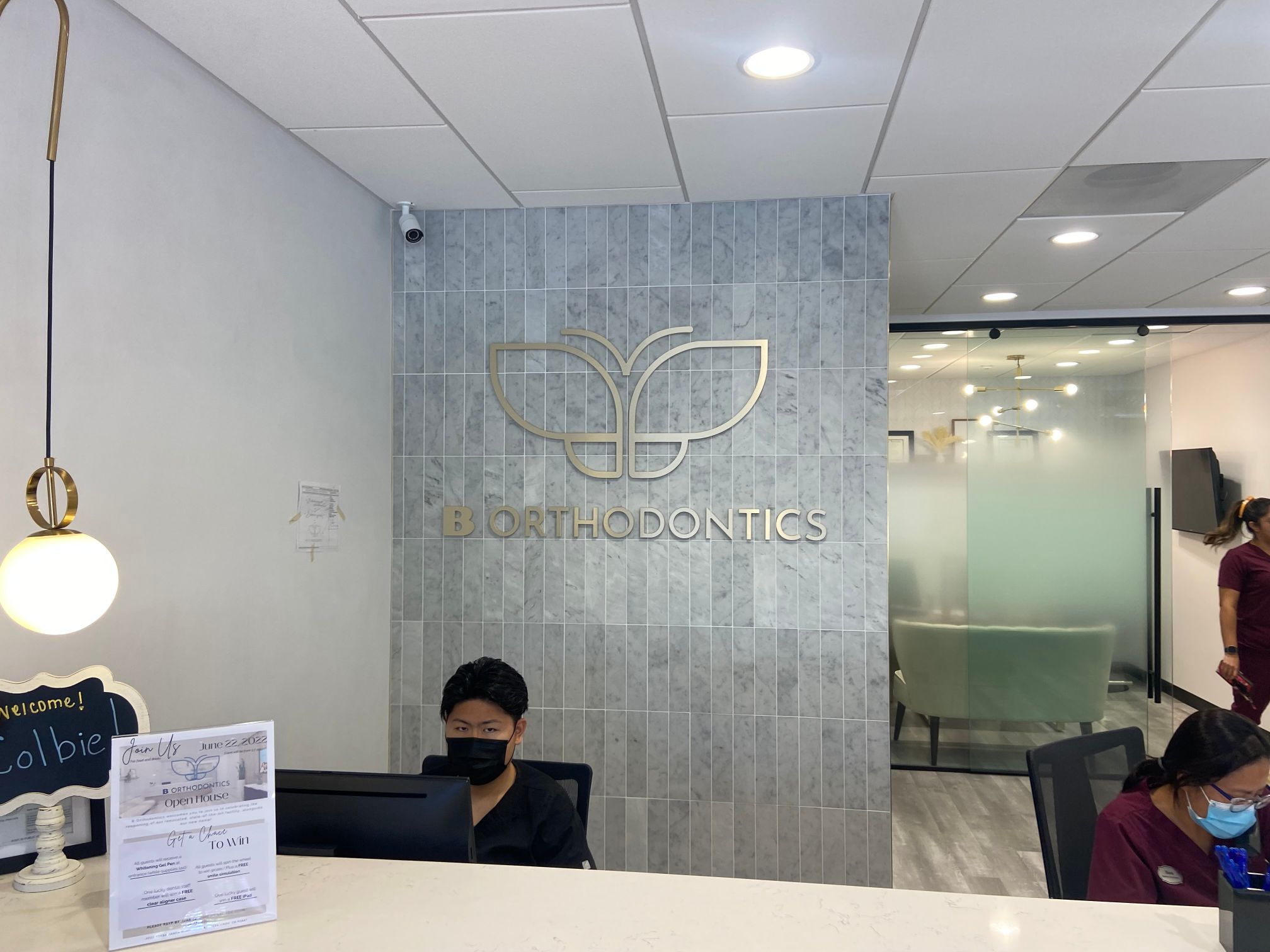 Custom Lobby Logo Wall Signs Brand Offices in Orange County California