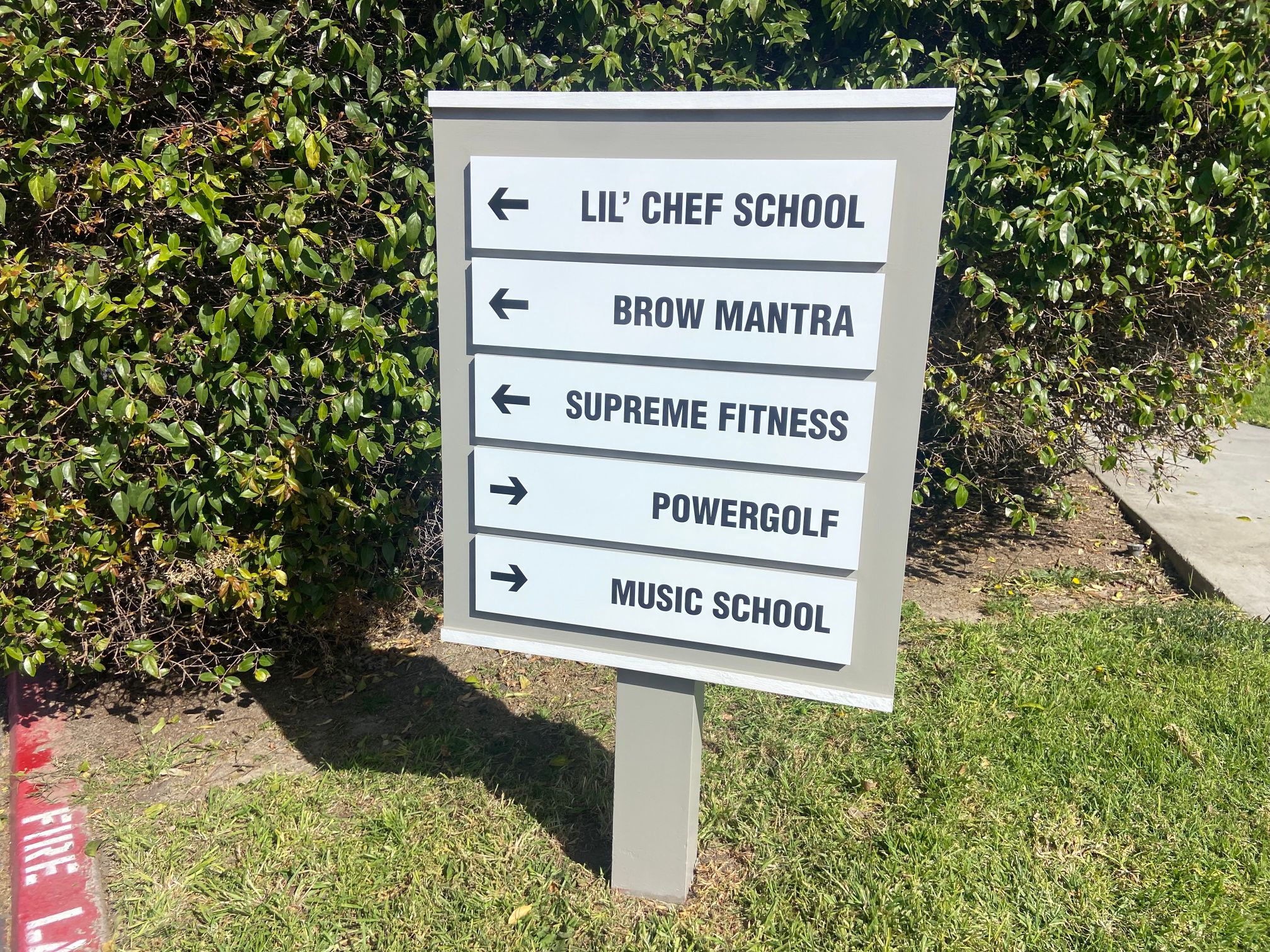 Property Management Companies in Irvine Need a Great Sign Company Partner for Wayfinding Signs and Tenant Changes!
