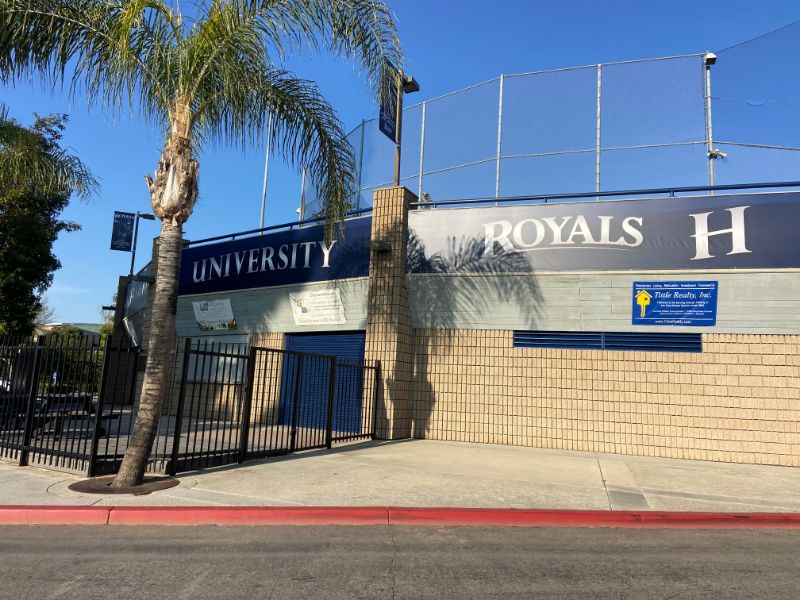 Custom Heavy Duty Pole Banners for School Sports Programs in Fullerton CA