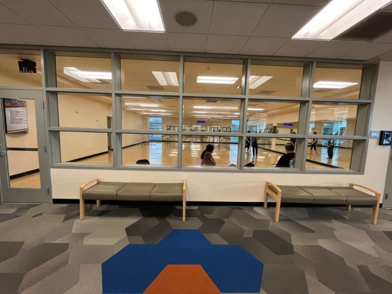 Frosted Privacy Film Added to Windows Gives Athletes a Place to Work out in Fullerton CA