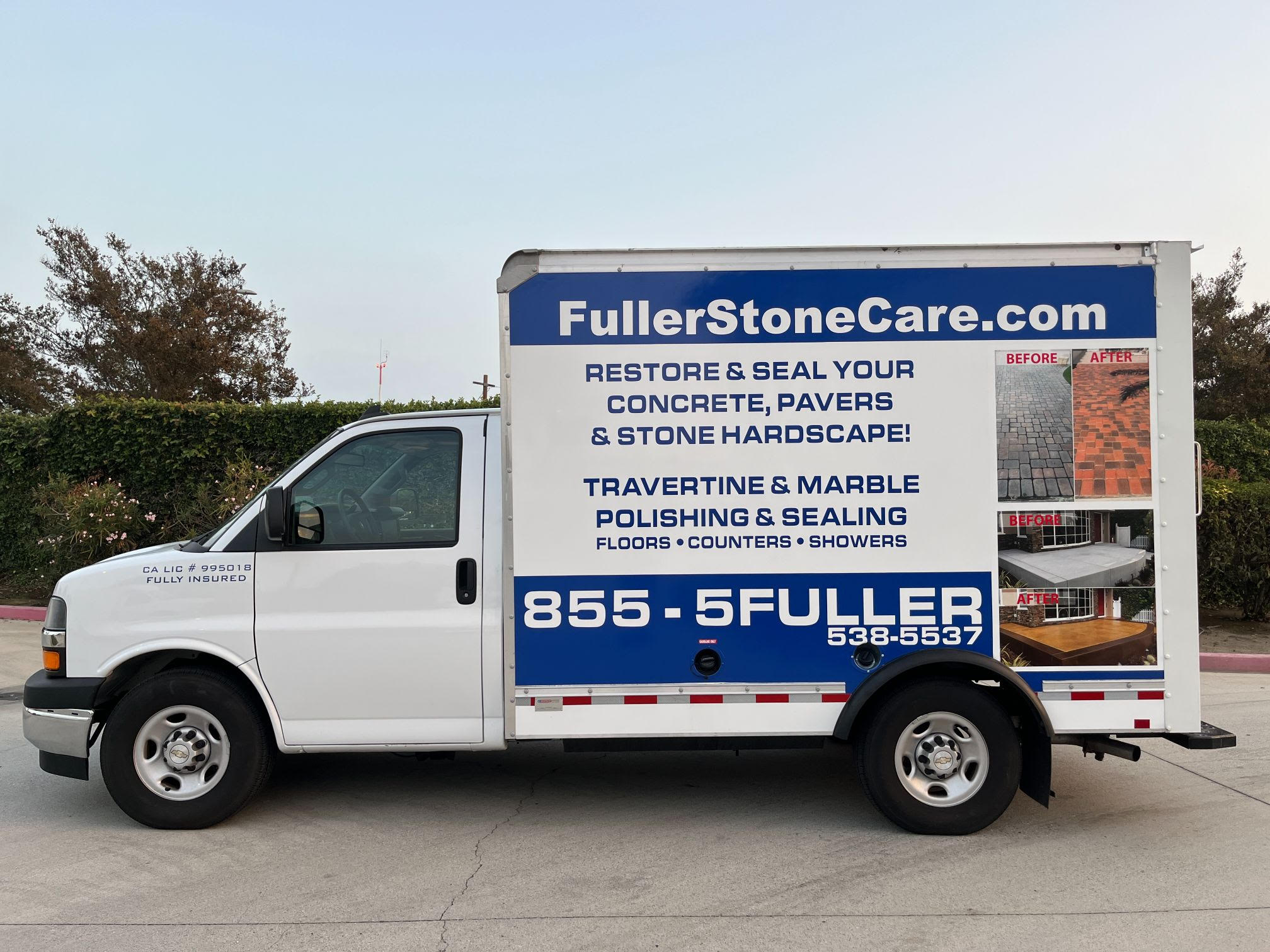 Commercial Box Truck Wraps Graphics Advertise for Businesses in Orange County