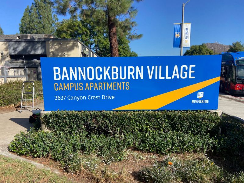 New Signs for Apartment Communities in Riverside CA