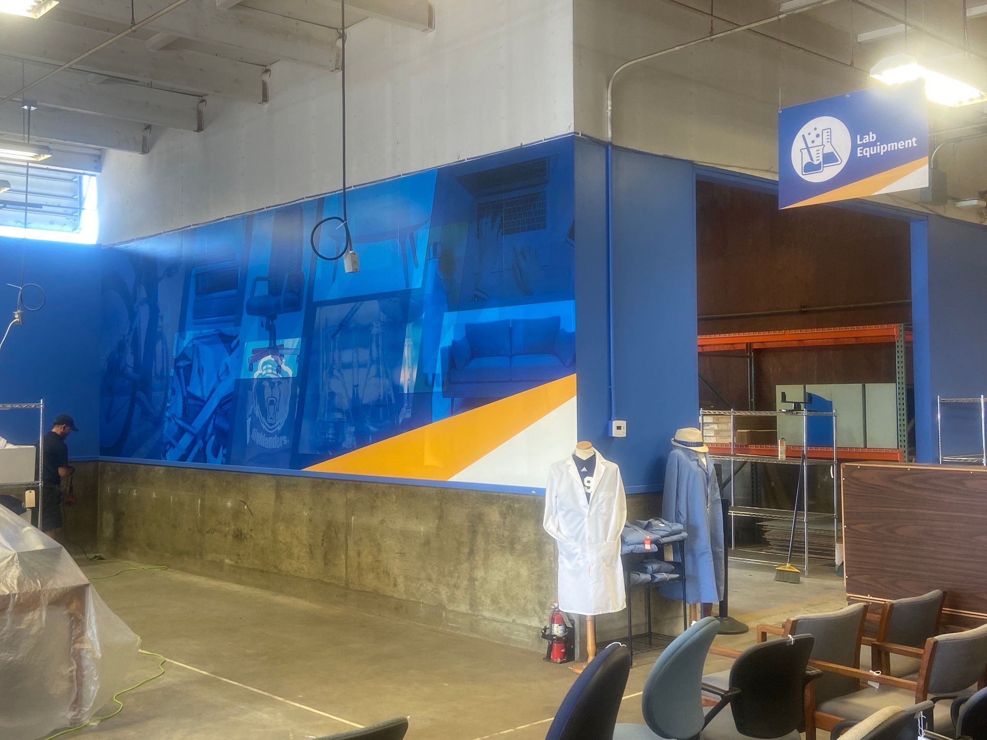 Interior Wall Graphics and Murals for Universities in Los Angeles, California
