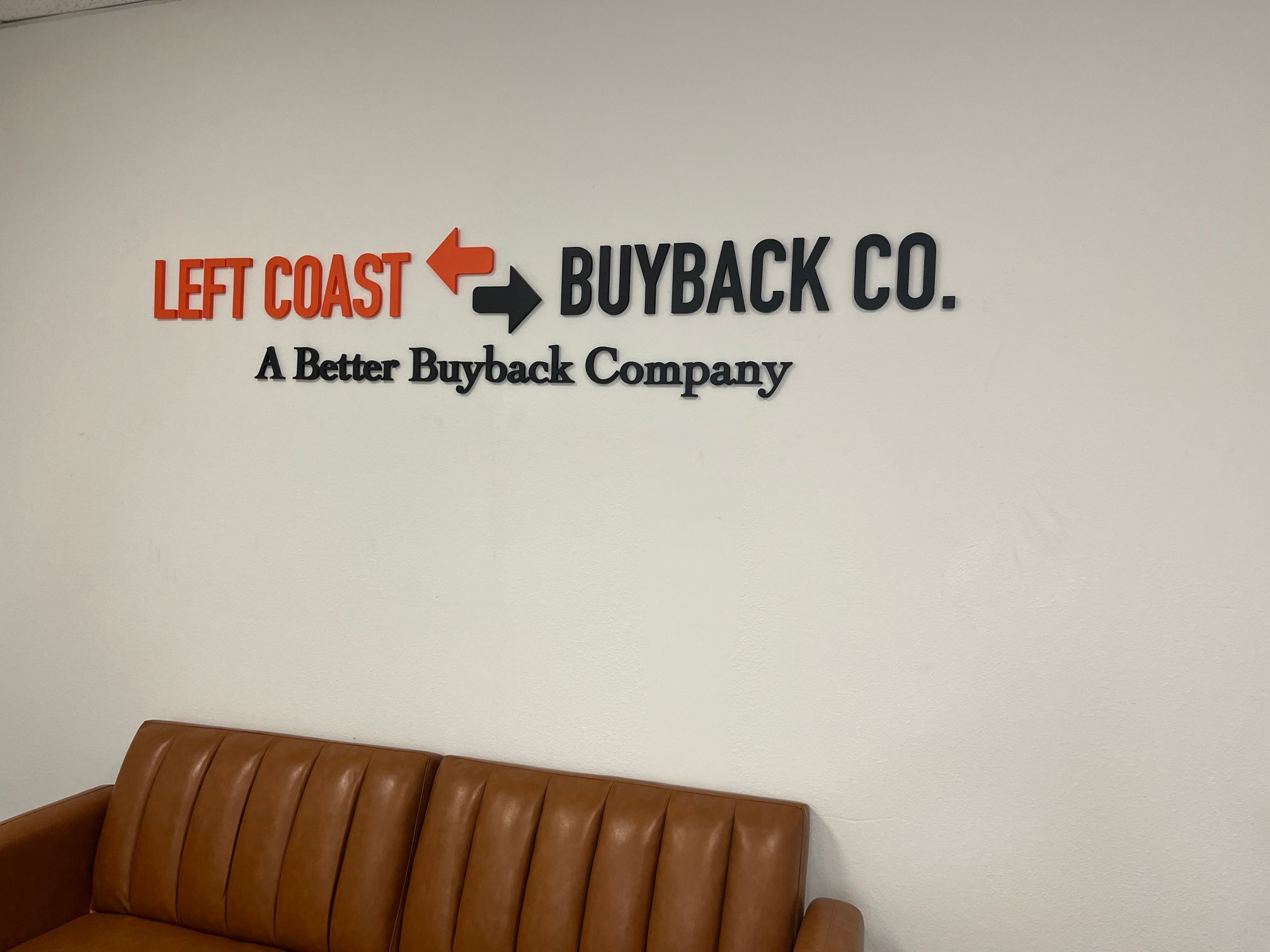 Lobby Logo Signs for Offices in Irvine CA Welcome Employees and Visitors!