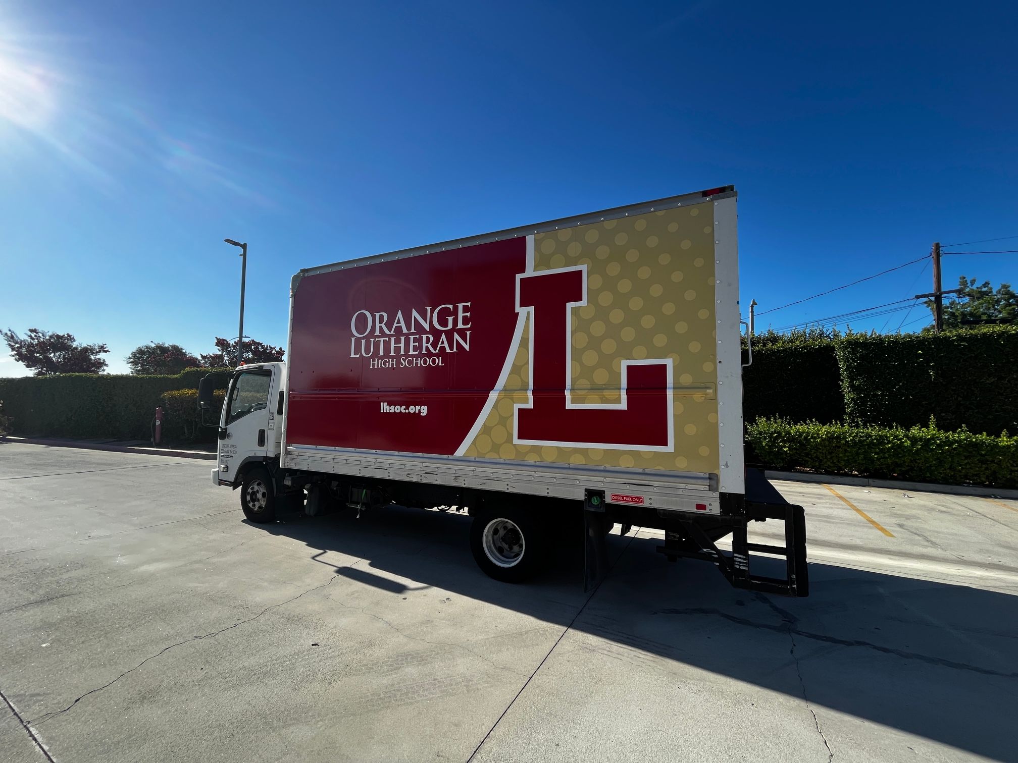 Box Truck Wraps Advertise for Businesses in Orange County California